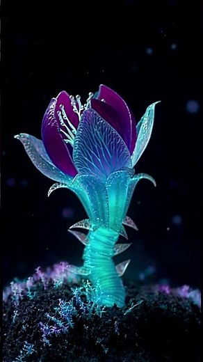 Hypnotic Alien Flower Blooms