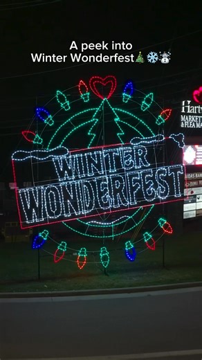 We are giving you a sneak peek into what you’ll experience at Winter Wonderfest❄️ at Hartville MarketPlace & Flea Market! From over 500,000 lights on display🎄, custom animatronics, interactive lights and all new activities, this is a must visit for the Christmas season!✨ For tickets🎟️and more information go to: www.hartvillewonderfest.com #holidaylighttrail #holidaysinohio #ohioheartofitall #visitcanton #christmaslightdisplay #discoverhartville | Hartville MarketPlace & Flea Market