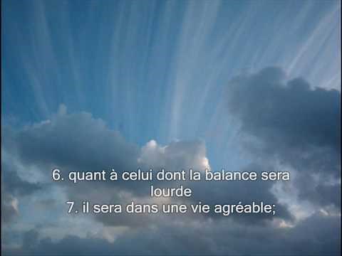 Sourate 101. Le fracas (Al-Qariah) / Récitation en VO & Traduction en Français par Saad Al-Ghamidi