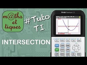 FUNCTIONS: Determining an intersection - TI Tutorial