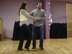 WCS workshop with Parker Dearborn & Jessica Cox - Paris Swing Festival Jan. 2010.MP4