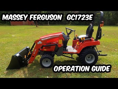 Massey Ferguson GC1723e Operation Instructions from a Real User. Skip the Owner's Manual.