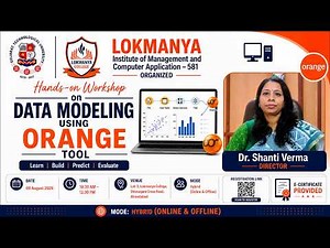 Hands-on Workshop on Data Modeling Using Orange