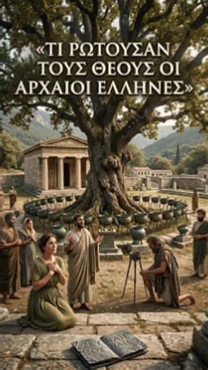 Τι ρωτούσαν τους θεούς οι αρχαίοι Έλληνες; 🏛️ #ancientgreece #shortsgreece