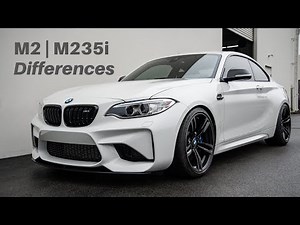 Here's Every Major Difference Between the BMW M235i & M2