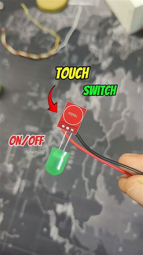 Fxz Electronic on Instagram: "TTP223 Touch Sensor module connection with 3v LED #reels #touchsensor #ttp223sensor #explorepage #viralreels"