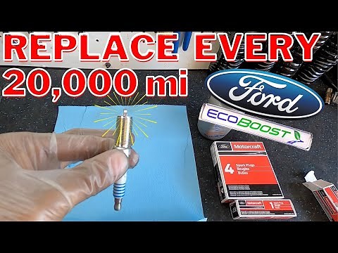 HOW TO REPLACE SPARKPLUGS ON A F150 3.5L ECOBOOST| I change my '14 F150's sparks every 20,000 miles!
