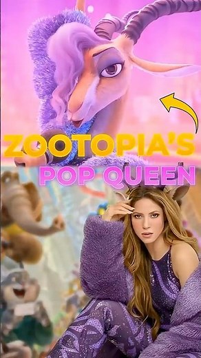 Shakira References in Gazelle #zootopia2 #zootopia