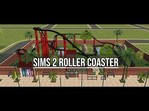 Sims 2 Mod Showcase - Roller Coaster by Sims Crafters