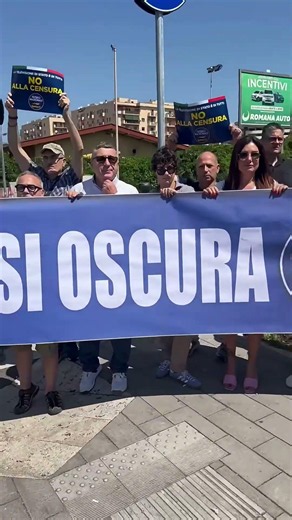 Antonio Maria Rinaldi - This morning in front of the RAI headquarters (06/25/26)