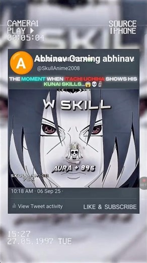 Itachi Uchiha's Kunai 🗿 Training" |"ITACHI UCHIHA" Edit | SEMPERO (Ultra Slowed)