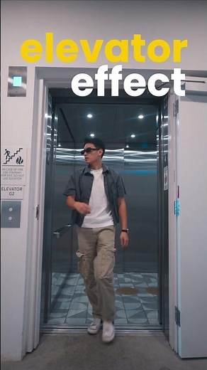 HOW TO DO THE ELEVATOR EFFECT ON CAPCUT 🛗🫪🔥 #videoediting #editingtips #capcuttutorial