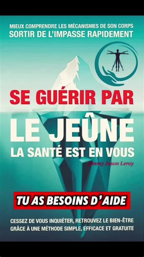 Découvrez **« Se guérir par le jeûne »** ! Ce livre vous révèle que la santé est déjà en vous. 💪 👉 Grâce à ses conseils, vous comprendrez mieux les mécanismes de votre corps et pourrez sortir de l’impasse rapidement si vous ne vous sentez pas bien. Pas de panique ! ✨ Le jeûne est une méthode simple, efficace et gratuite pour retrouver votre bien-être. Et attention : pas besoin d’attendre d’être malade pour en profiter ! 🔄 Intégrez le jeûne dans votre routine une à deux fois par an pour détoxi