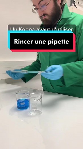Rinçage de pipette en laboratoire: procédure et précautions