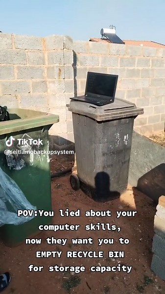 POV: Struggling with Computer Skills and Storage Issues