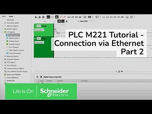 PLC M221 Tutorial - Connection via Ethernet Part 2