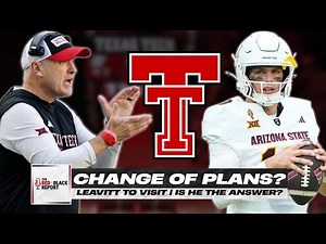 Texas Tech Football QB Portal Strategy Shifting to Sam Leavitt? | Latest Portal News