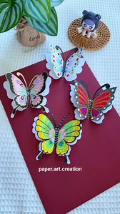 Use A4 paper and acrylic marker to draw a three-dimensional butterfly. You can also try it! • Now it's your turn! 💥 • Create and mention me in your story/post. 🫰🏻 • Subscribe to my YouTube channel and show some love! ❤️ • Check out my Amazon shop for the best crafts products and gadgets! 🛒✨ #手工折纸 #手工diy #亲子手工 #幼儿园手工 #diy #craftdiy #craftsimple #creativecraft #creativehandicraft #craftforkids #butterflies #butterfly #butterflycraft #paperartcreation #handmadediy #handicraftdiy #instagrowth #i