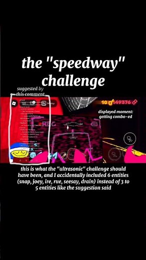 the "speedway" challenge [roblox grace]