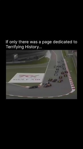 Terrifying History on Instagram: "On November 29, 2020, Romain Grosjean miraculously survived one of the most terrifying crashes in Formula 1 history during the Bahrain Grand Prix. On the opening lap, his Haas F1 car veered off track at 137 mph (220 km/h) and slammed directly into a metal barrier, splitting the vehicle in half and triggering a massive fireball. The violent 53G impact sent the cockpit piercing through the barrier before coming to rest engulfed in flames. Against all odds, Grosjea