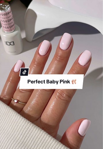 Coral Castle 550: Perfect Baby Pink Ballet Nails