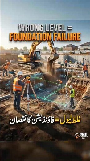 Wrong Level = Foundation Failure | Excavation Level Checking Explained
