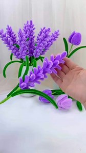 265K views · 5.8K reactions | Lavender Tutorial Hope you all enjoyable | Mali's Flower Bloom | Facebook