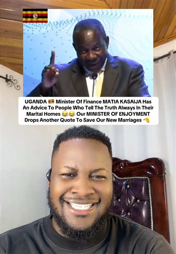 UGANDA 🇺🇬 Minister Of Finance MATIA KASAIJA Has An Advice To People Who Tell The Truth Always In Their Marital Homes 😂😂 Our MINISTER OF ENJOYMENT Drops Another Quote To Save Our New Marriages 🫡 #tiktokuganda #uganda #ugandatiktok #ugandanstiktok #matiakasaija