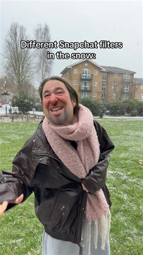 Exploring Snapchat Filters in the Snow