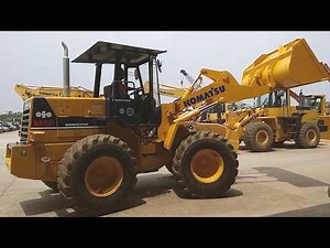 Heavy Equipment - Inspection Komatsu WA150 Wheel Loader