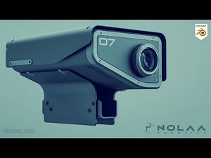 Hard Surface Modeling in Blender - SciFi Camera