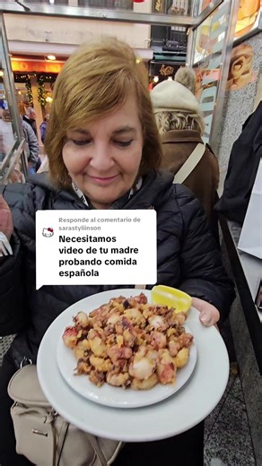 Respuesta a @sarastyliinson. Donde comer en Madrid? mi mami: @Silvia Raichman