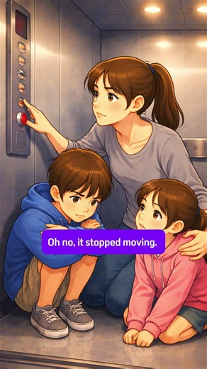 Stuck in the Elevator – Simple English Dialogue | Learn English in Real-Life Situations