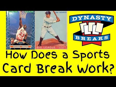 How Does a Sports Card Break Work Box and Case Breaks