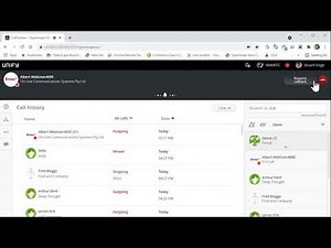 107 OpenScape UC Presence and Notifications