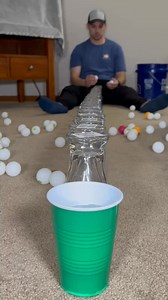 This took so long! #trickshot #pingpong #satisfying | JM TrickShots