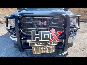 WESTIN HDX GRILLE GUARD (2018 GMC Sierra SLE)