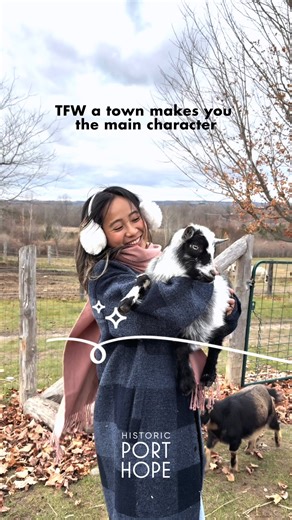 We went looking for Christmas-movie magic… and Port Hope handed us a whole feature film. Farm snuggles. Historic streets. Theatre moments. Famous cookies. Pottery bloopers. Alpaca drama. Riverside bliss. A rollercoaster of emotions! BRB, in our holiday film era. Write your own script 🎞️ VisitPortHope.ca/sparkle 🎥 @veleeks 👋 @hautegoat @clay_commons @dreamerscafeport | Port Hope Tourism