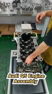 346K views · 2.4K reactions | Audi Q5 Engine Assembly #mechanic #mechanicsteve #automobile #automechanic #Q5 | Mechanic Steve | Facebook