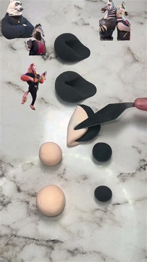 Zootopia 2 😍 Mixing colors 🥳#art #clayart #disney #zootopia2#mix #slime