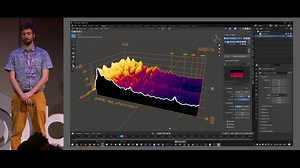 用几何节点制作声谱图 — Blender Conference 2025