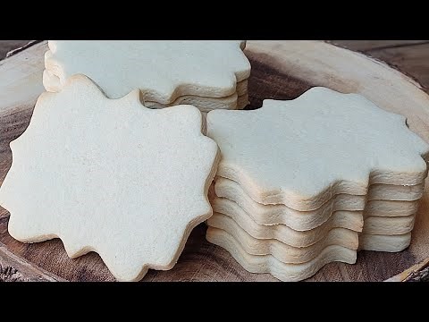 No Chill No Spread Sugar Cookie Dough Cookie Cut Outs (recipe in description)