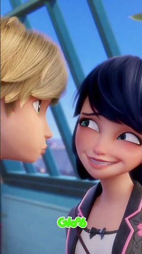 ADRINETTE: BEST MOMENTS! 💘 | MIRACULOUS SEASON 6 | LADY CHAOS | Gloob World #Shorts