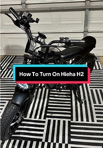 How to Turn On Your Hieha H2 Electric Bike