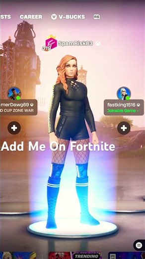 Add Me On Fortnite Username Is SpamRisk83