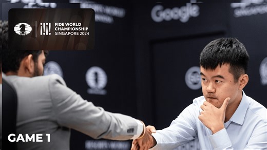 Ding Stuns Gukesh To Win Game 1 Of 2024 World Chess Championship