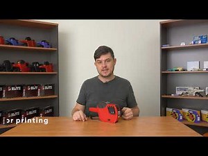 Motex 2628 |How to Change The Labels and Ink roller.