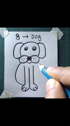 How to draw a dog | All About Art