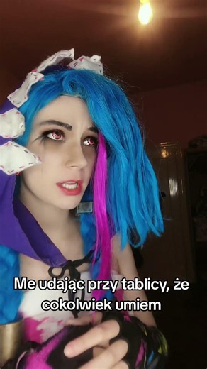 #matura #szkoła #jinxcosplayer #arcane #jinx #cosplay #arcaneseason2