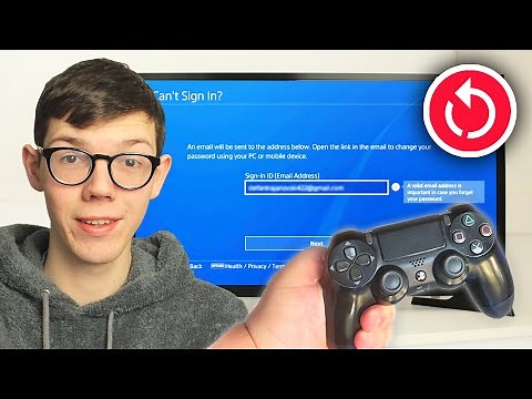 How To Reset PSN Password On PS4 - Full Guide